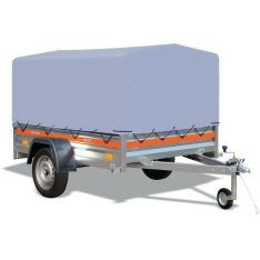Tema Remorque bâchée basculante 125 X 205 X H110 Gris