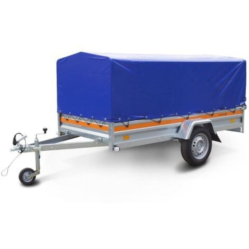 Tema Remorque bâchée basculante Double essieu 263X125cm ECO2612/2 Kipp – Image 3