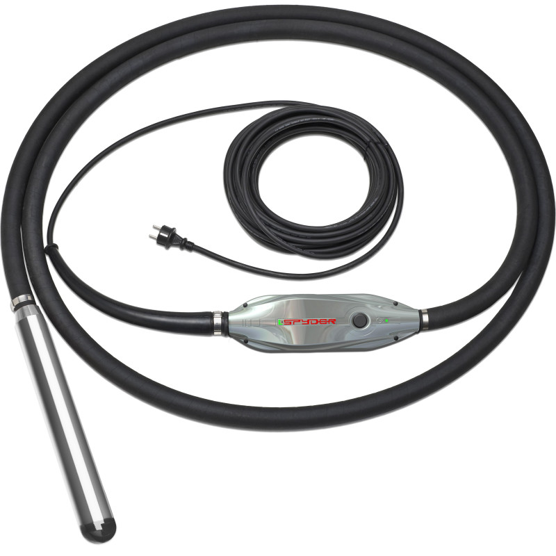 Aiguille Vibrante - Vibreur Béton Professionnel Enar I-Spyder 50mm Haute Fréquence Usage Intensif Maçon