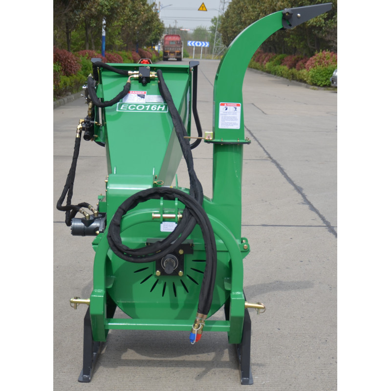Broyeur de Branches et Végétaux Geo Eco16h - 15cm - Ameneur Hydraulique – Prise de Force Tracteur – Image 4