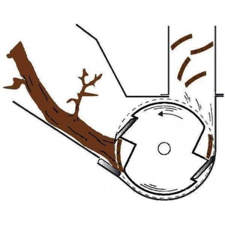 Broyeur Végétaux Électrique 230v - 2,2kw - 8cm – Image 2