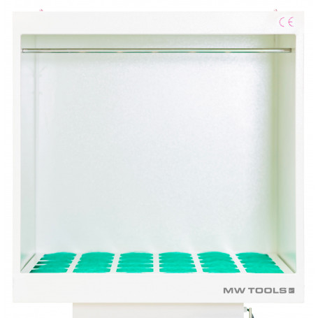 Cabine de Peinture Mobile avec Système D'aspiration 230 V Mw Tools – Image 4