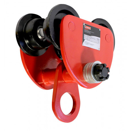 Chariot 1 Tonne pour la Fixation de Palans à Chaîne Mw Tools Hnrk1t – Image 2