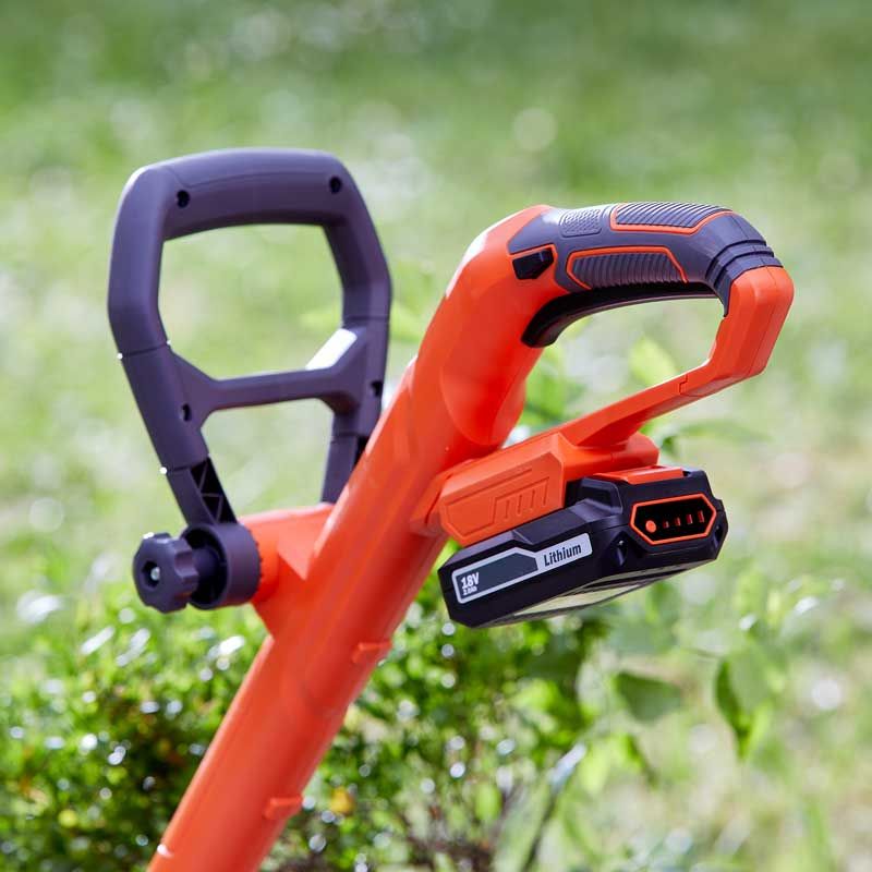 Coupe-Bordure sans Fil 18v Li-Ion + Batterie 18v 2ah + Chargeur Rapide 18v Korman – Image 6