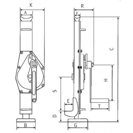 Cric à Fût 5 Tonnes Mw Tools Dk50 – Image 5