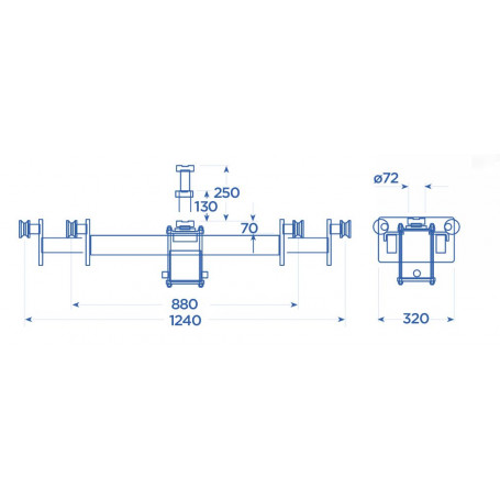Cric Pneumatique 1 T Omcn O450 – Image 2