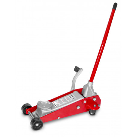 Pack Cric Rouleur 3t à Pédale Rapide + Chandelles, Selle et Chariot de Visite Mw Tools