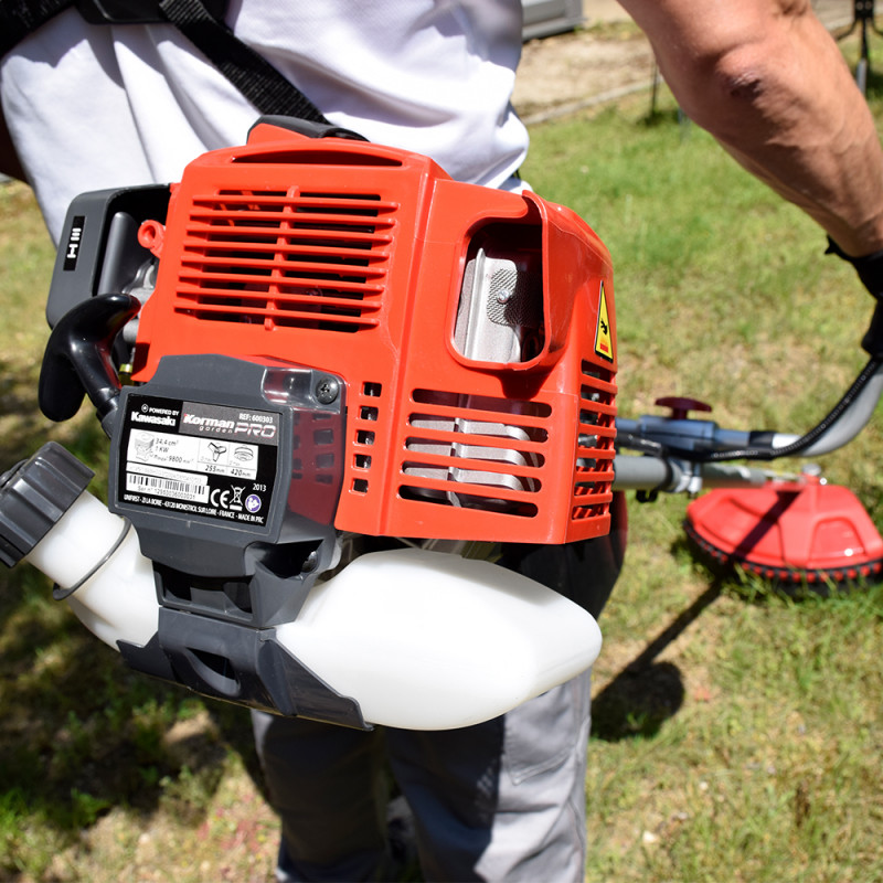 Débroussailleuse Thermique 2t 34cc Moteur Kawasaki – Image 4