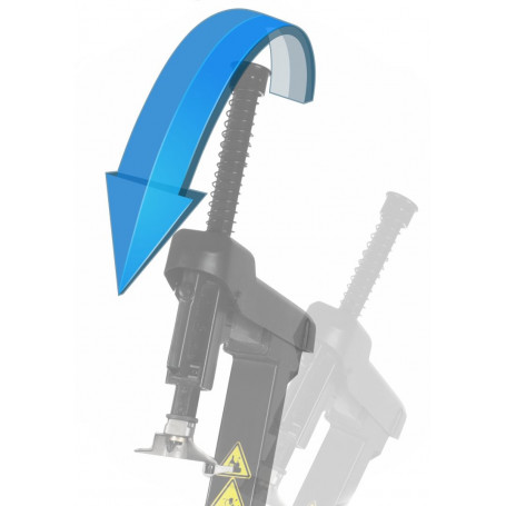 Démonte-Pneus Colonne D'abattement avec Bras Auxiliaire 3x400v 24" Mw Tools – Image 3