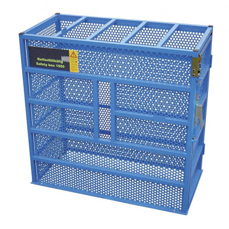 Cage de Sécurité pour Pneus de Grande Taille Omcn