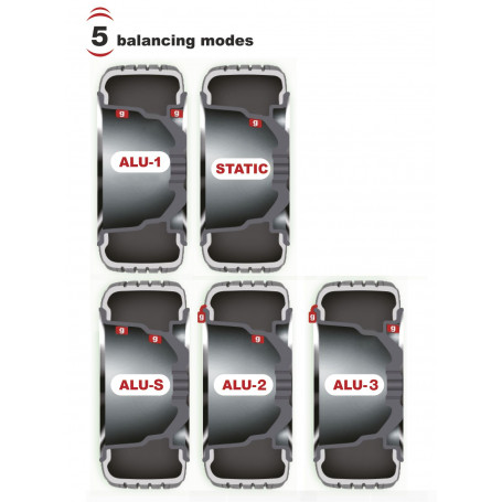 Équilibreuse Pneu Voiture Automatique 220v 24 Pouces Mw Tools – Image 3