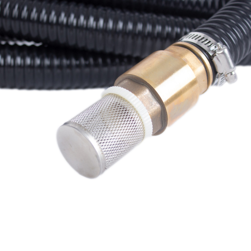 Pack Pompe de Surface Multicellulaire Inox 900w + Kit D'aspiration 7m25mm Crepine Laiton – Image 4