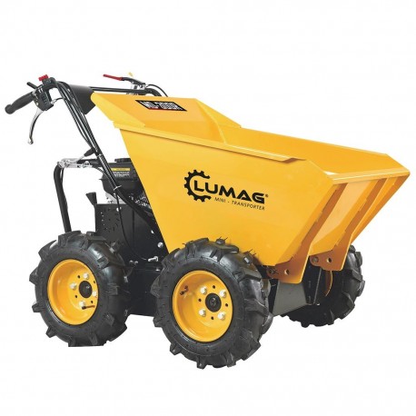 Mini Dumper Lumag Md300r - 4 Roues Motrices 300kg – 6,5ch - Brouette à Moteur