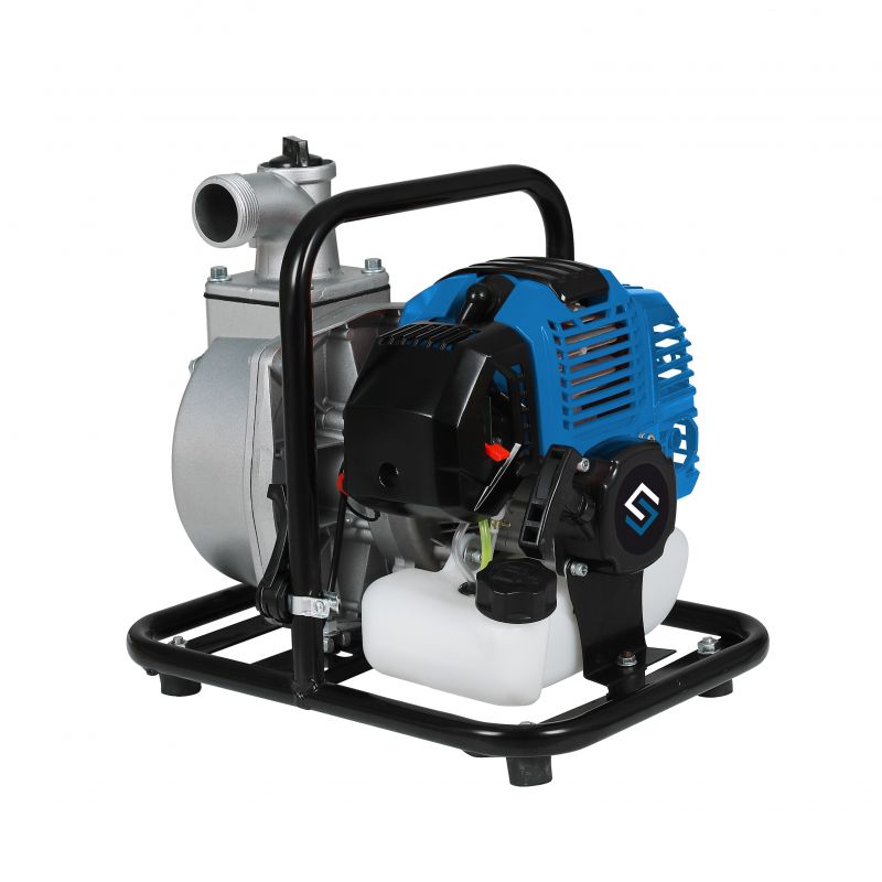 Motopompe Thermique 2t 51.7cc 15m³/h + Tuyau de Refoulement Steiner – Image 2