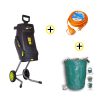 Pack Broyeur Electrique 2400w + Rallonge 20m + Sac de Jardin 272l