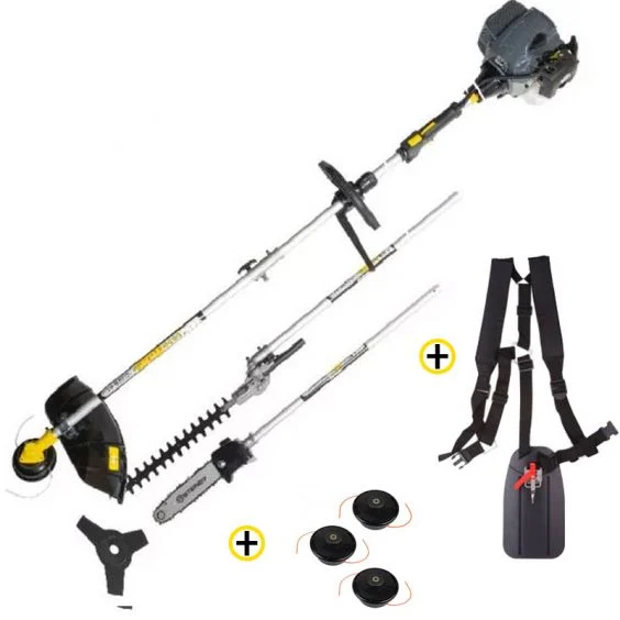 Débroussailleuse Thermique 2t 42,7cc 4 en 1 Steiner