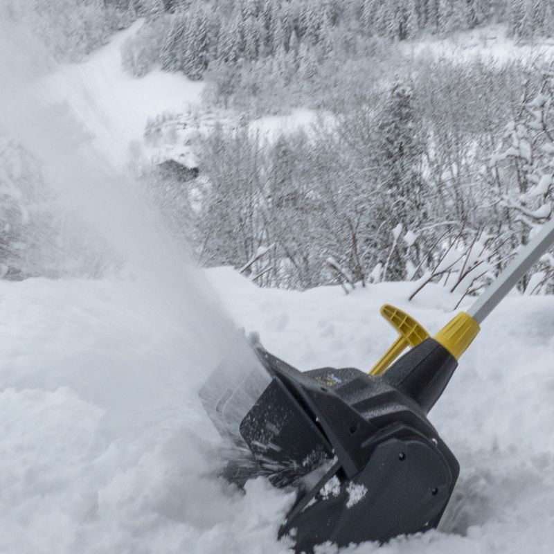 Pack Jardin sans Fil 4 Saisons : Coupe Bordure + Taille Haie + Fraise à Neige + 2 Batteries + Chargeur – Image 7