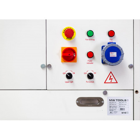 Cabine de Peinture Mobile 230 V Mw Tools – Image 10