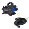 Pack Tuyau D’arrosage Ø15mm 25m + Pompe de Surface 800w + Kit D'aspiration 7m Ø25mm + Raccords