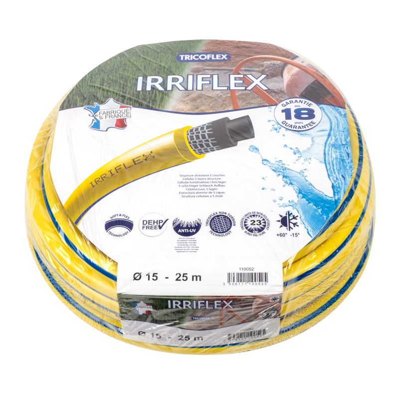 Pack Tuyau D’arrosage Ø15mm 25m + Pompe de Surface 800w + Kit D'aspiration 7m Ø25mm + Raccords – Image 7