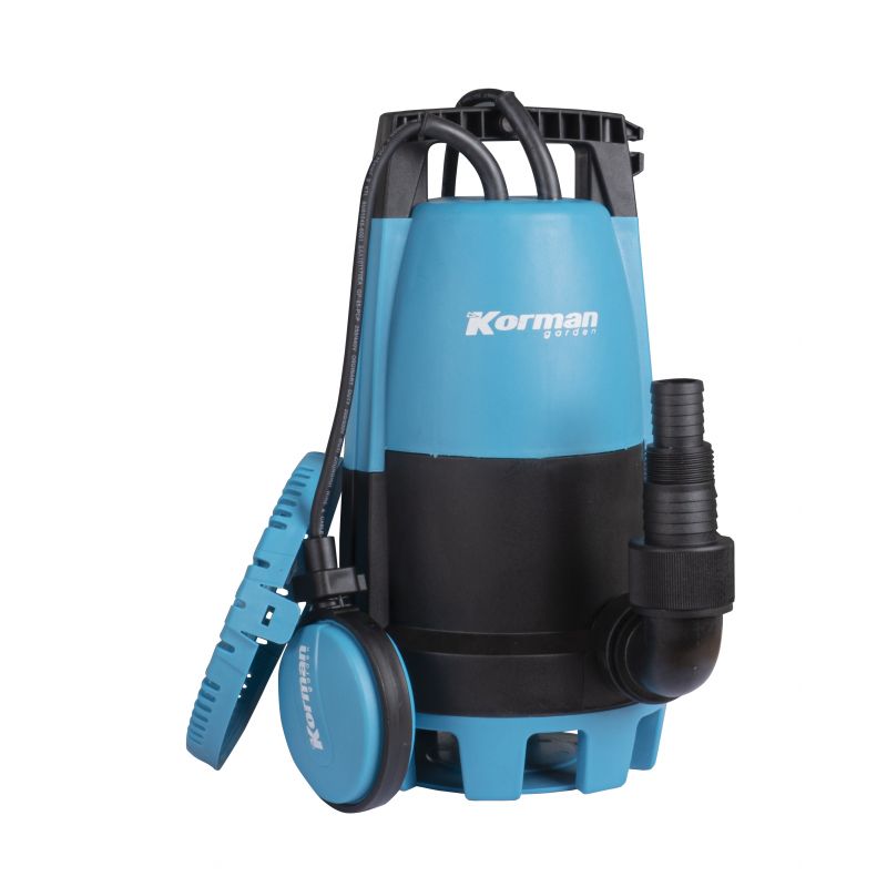 Pompe Immergée 2 en 1 Eaux Claires et Chargées 1000w Korman