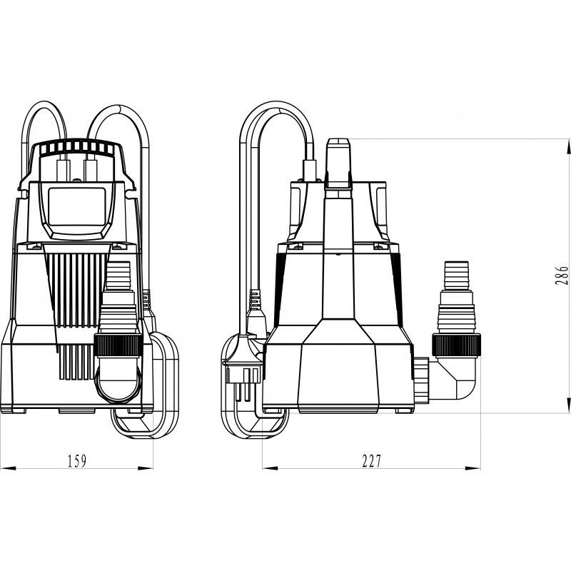 Pompe Immergée Eaux Claires 550w Watss – Image 3