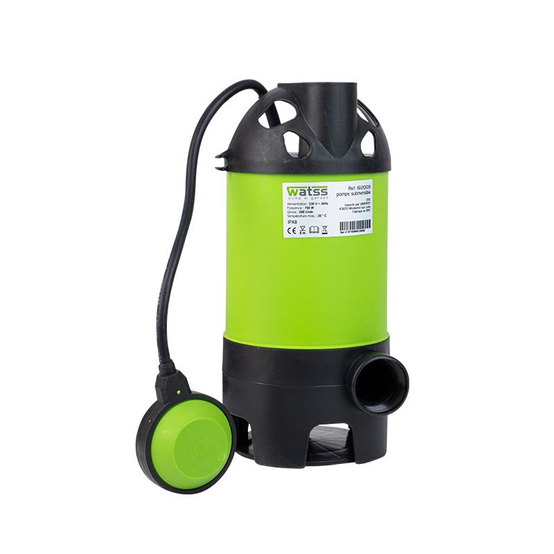 Pompe Submersible 750w - Eaux Chargées