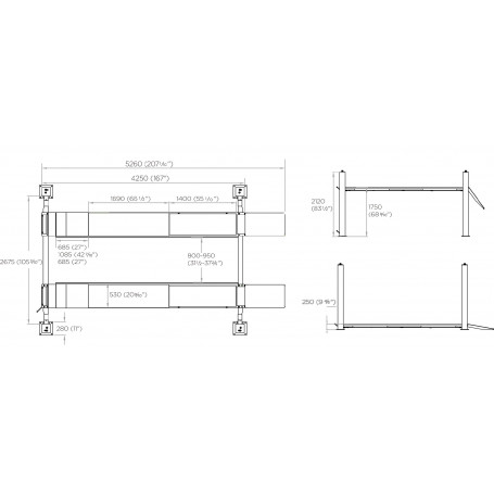 Pont Élévateur 4 Colonnes avec Géométrie 4.0t Mw Tools – Image 5
