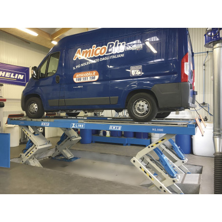 Pont Élévateur à Ciseaux Électrohydraulique X-Line 5,5 T Omcn 862 – Image 7