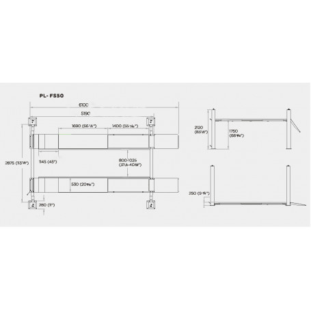 Pont Élévateur 4 Colonnes avec Géométrie 5.0t Mw Tools – Image 6
