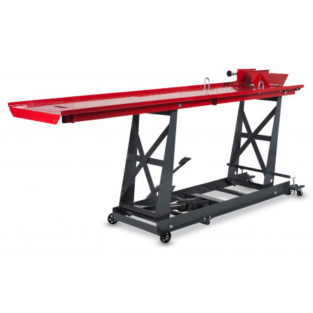 Pont Moto Hydraulique 450 Kg avec Pédale de Commande Mw Tools Tpsl420 – Image 3