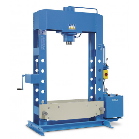 Presse Hydraulique D'atelier Motorisée 50 T 1,5 Kw