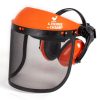Visière de Protection avec Casque Anti-Bruit