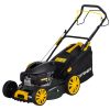 Tondeuse Thermique Tractée 4 en 1 Mulching 51cm Moteur Honda 166 Cm³ Steiner