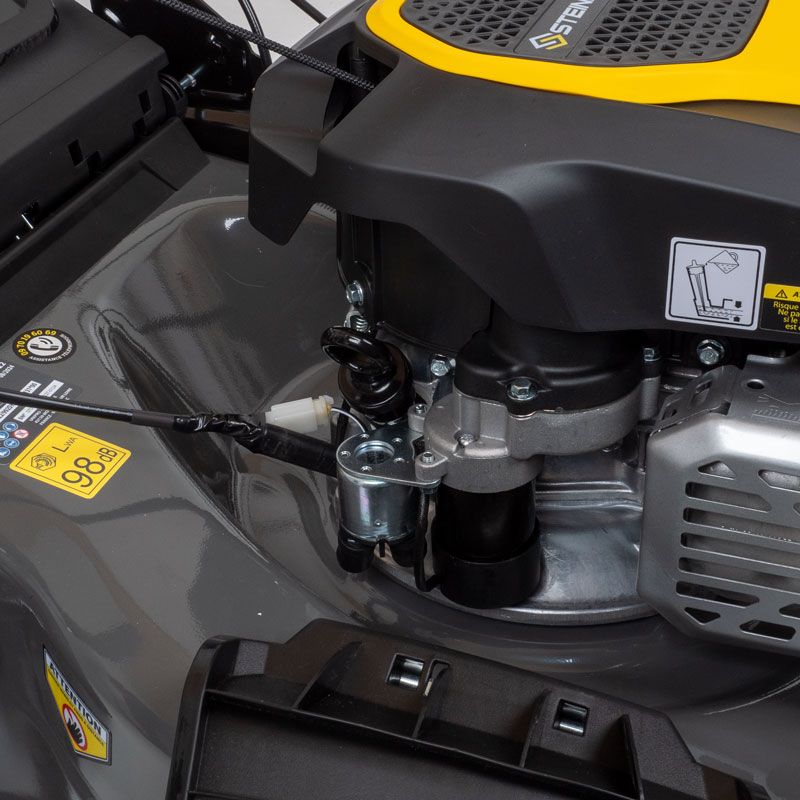 Tondeuse Thermique Tractée 4 en 1 Mulching 51 Cm 4cv 170cm³ - Démarrage Électrique - Steiner – Image 3