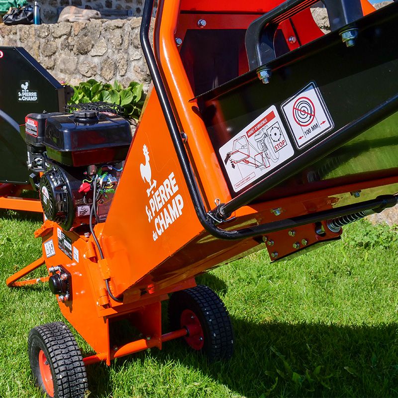 Broyeur de Végétaux et de Branches Thermique Essence 196cc 100mm St Pierre du Champ – Image 5