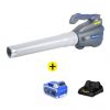 Souffleur sans Fil 40v Li-Ion + Batterie + Chargeur Korman Tx