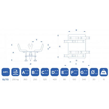 Support Universel Crics Transmission Omcn – Image 2