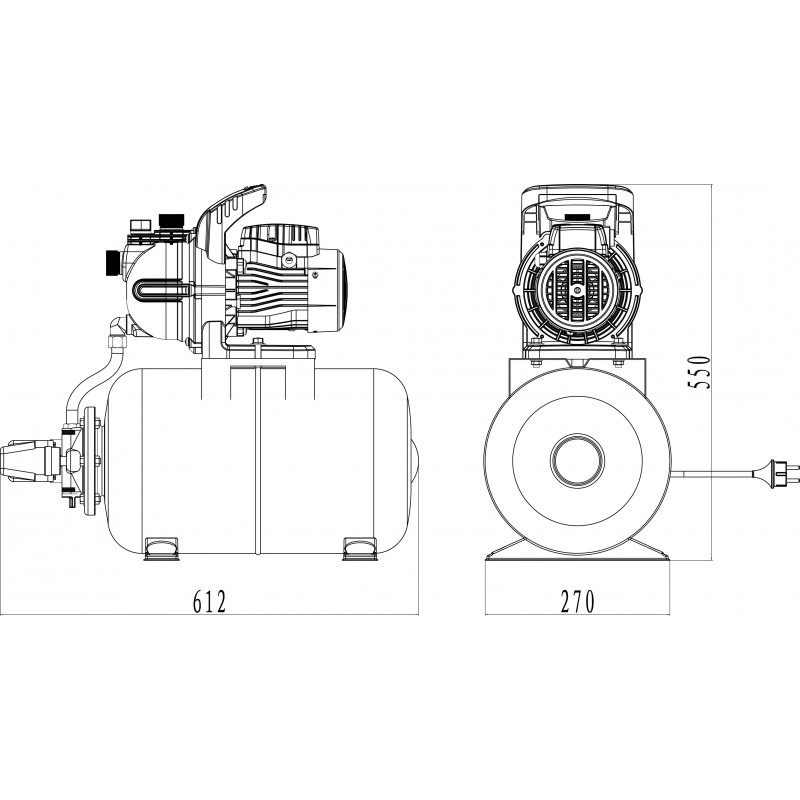 Surpresseur 800w 20l Korman – Image 8