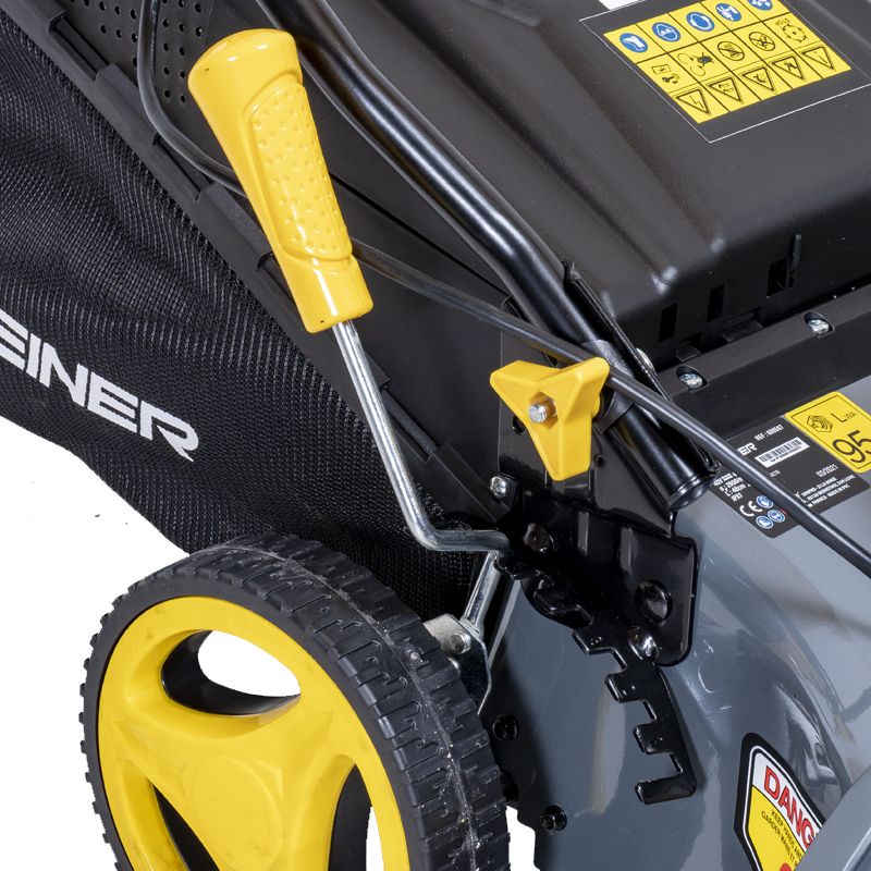 Tondeuse sur Batterie Poussée 4 en 1 Mulching 40v 46cm + 1 Batterie 4ah + 1 Chargeur Steiner – Image 7