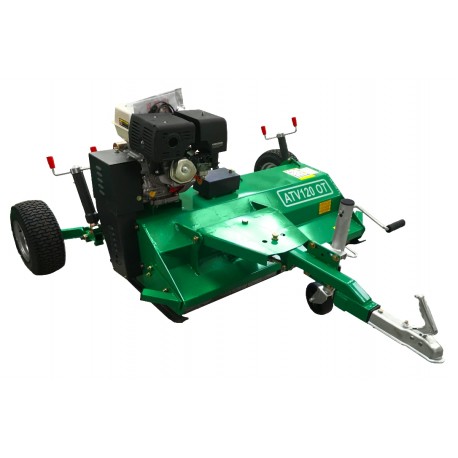 Tondo Broyeur Tondeuse Autonome Quad Geo Atv 120 Ot - Open Top – 15cv Tractable – Image 2